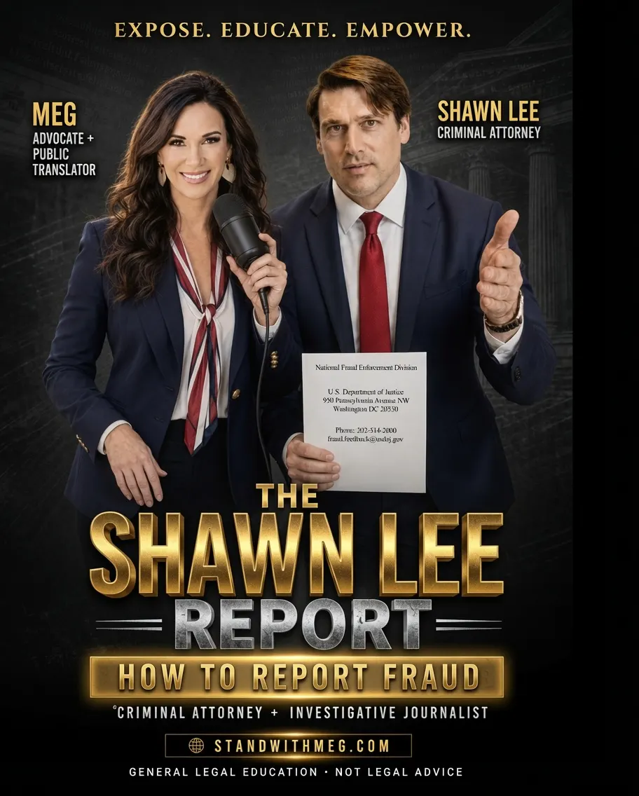 Shawn Lee and Meg, The Shawn Lee Report with Stand With Meg