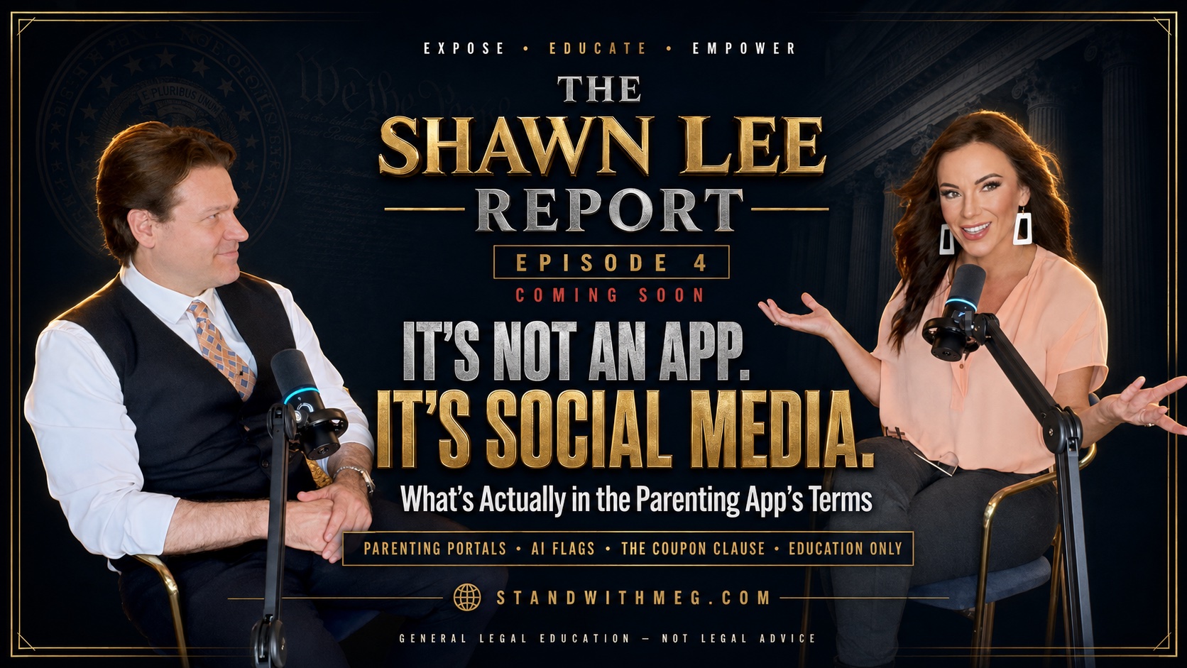 The Shawn Lee Report Episode 4, It's Not an App. It's Social Media. What's Actually in the Parenting App's Terms